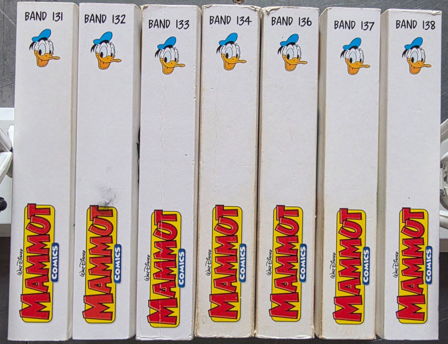 Fumetti: 7x LTB Mammut (131-138) – Usato da Kriens venduto da Rothenfluh66 1