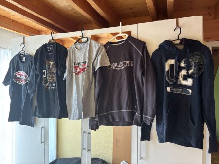 Triumph Motorrad Bekleidungspaket, Hoodie, Shirts, Top Zu...
