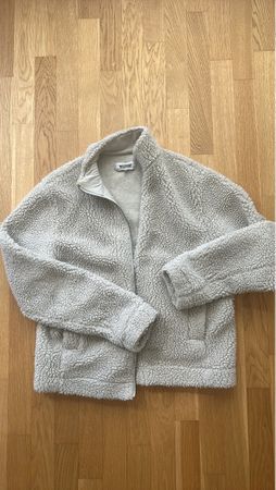 Weekday Fleece Jacket Grey Size L