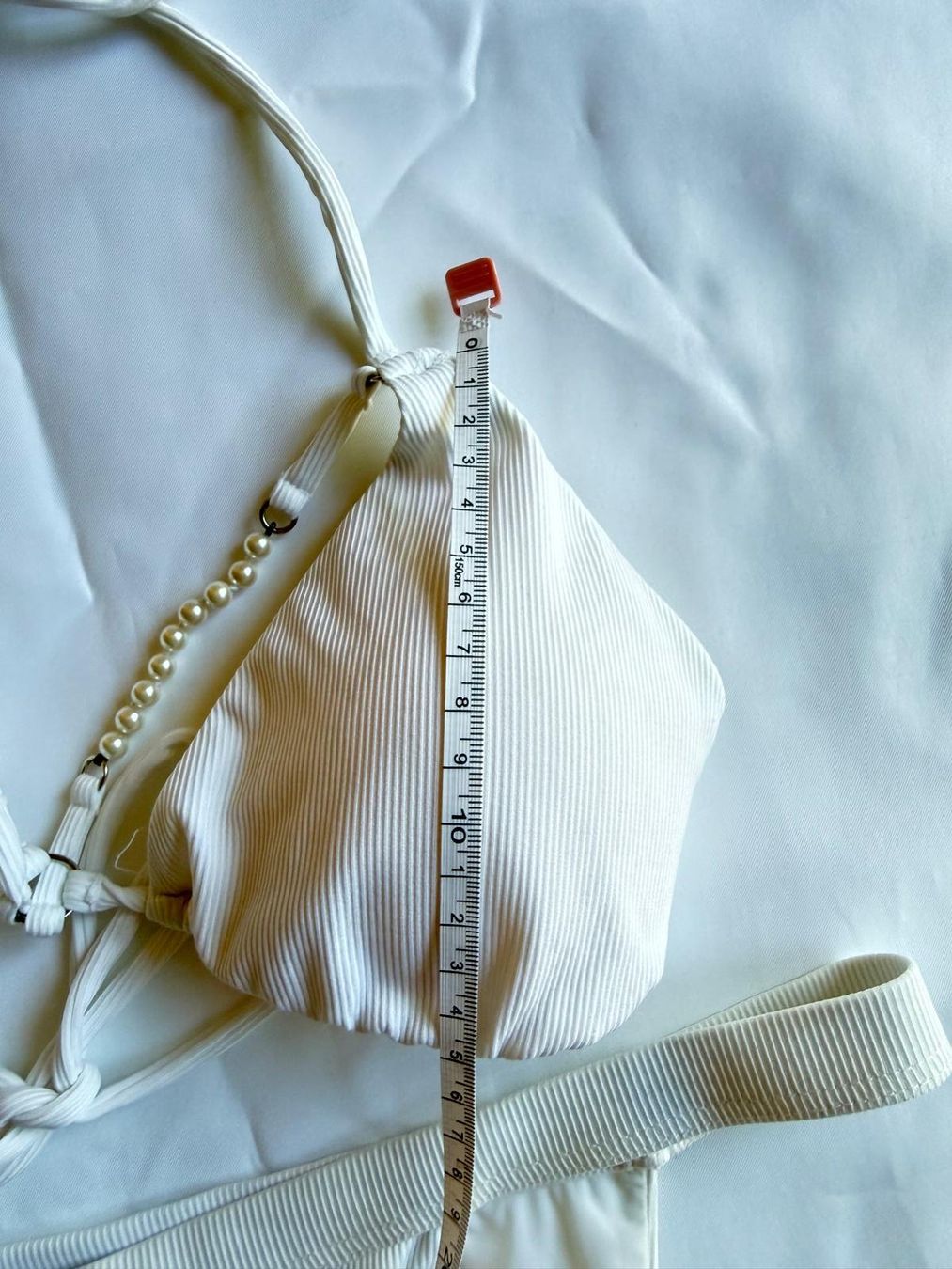 Costumi da bagno & Bikini: Monica Hansen, Bikini weiss, Gr.M/L – Usato da Oberarth venduto da SSS. 7