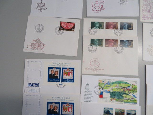 Tutti i francobolli: Diverse Briefe Lichtenstein – Usato da Pfyn venduto da sagenruthe 6