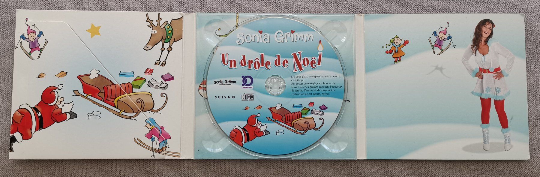 CD: SONIA GRIMM - Un drôle de Noël - CD – Usato da Genève venduto da Somethingwicked 3