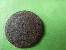uralte Münze, 23 mm