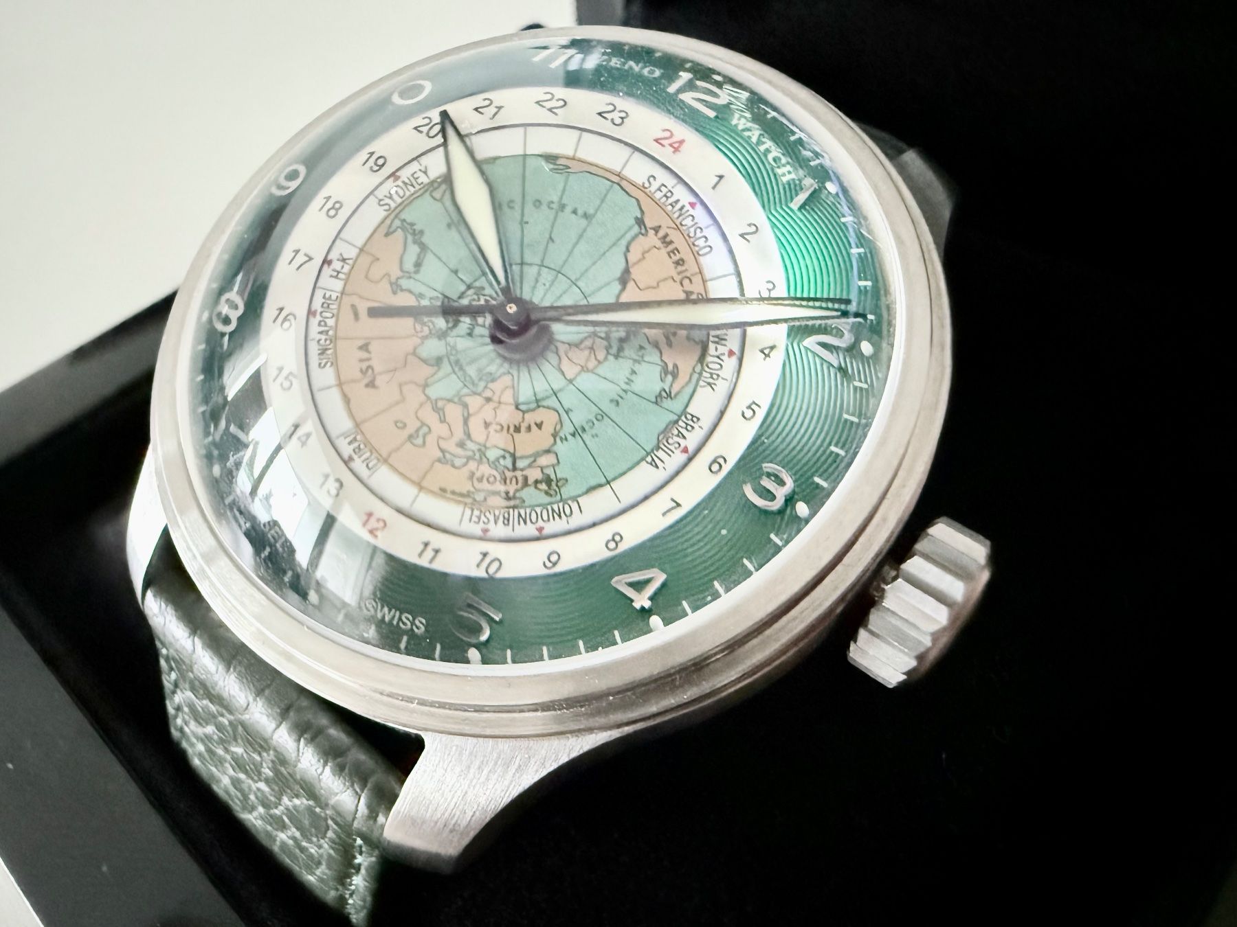 Zeno Uhren: ZENO OS Polar Worldtimer Automatic -Ltd.x/300 -SRP Fr.3998.- – Neu und originalverpackt aus Le Mont-sur-Lausanne von LycaGallery 1