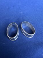 Serviettenringe Sterling Silber 925 Zylinder Form 2 Stk