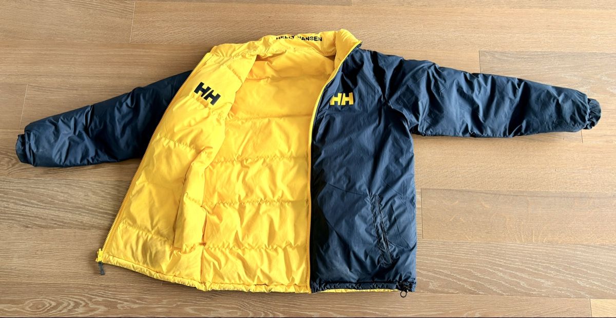 Helly Hansen Giacche: Helly Hansen Wendejacke gelb blau – Usato da Kilchberg ZH venduto da JuBa7 1