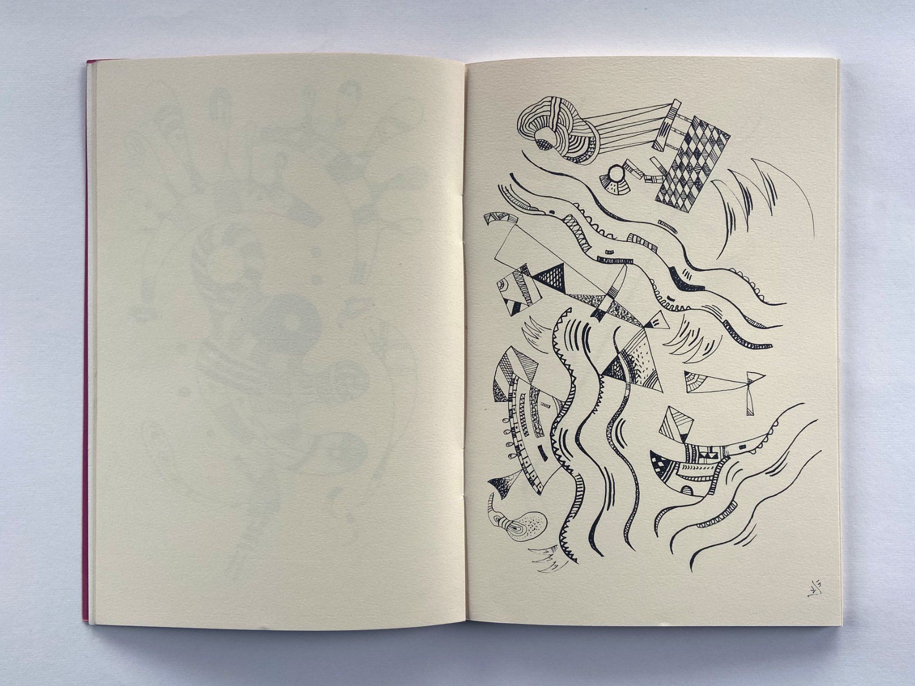 Bücher: Kandinsky. Carnet De Dessins 1941. Karl Flinker Éditeur. – Gebraucht aus Zürich von Tulsa1968 3