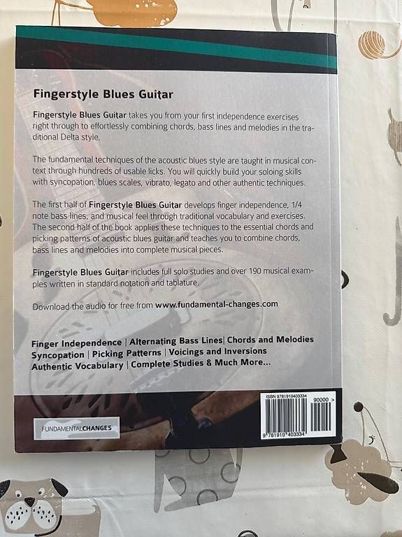 Libri: Fingerstyle Blues Guitar – Usato da Caslano venduto da jac_9qdd 1