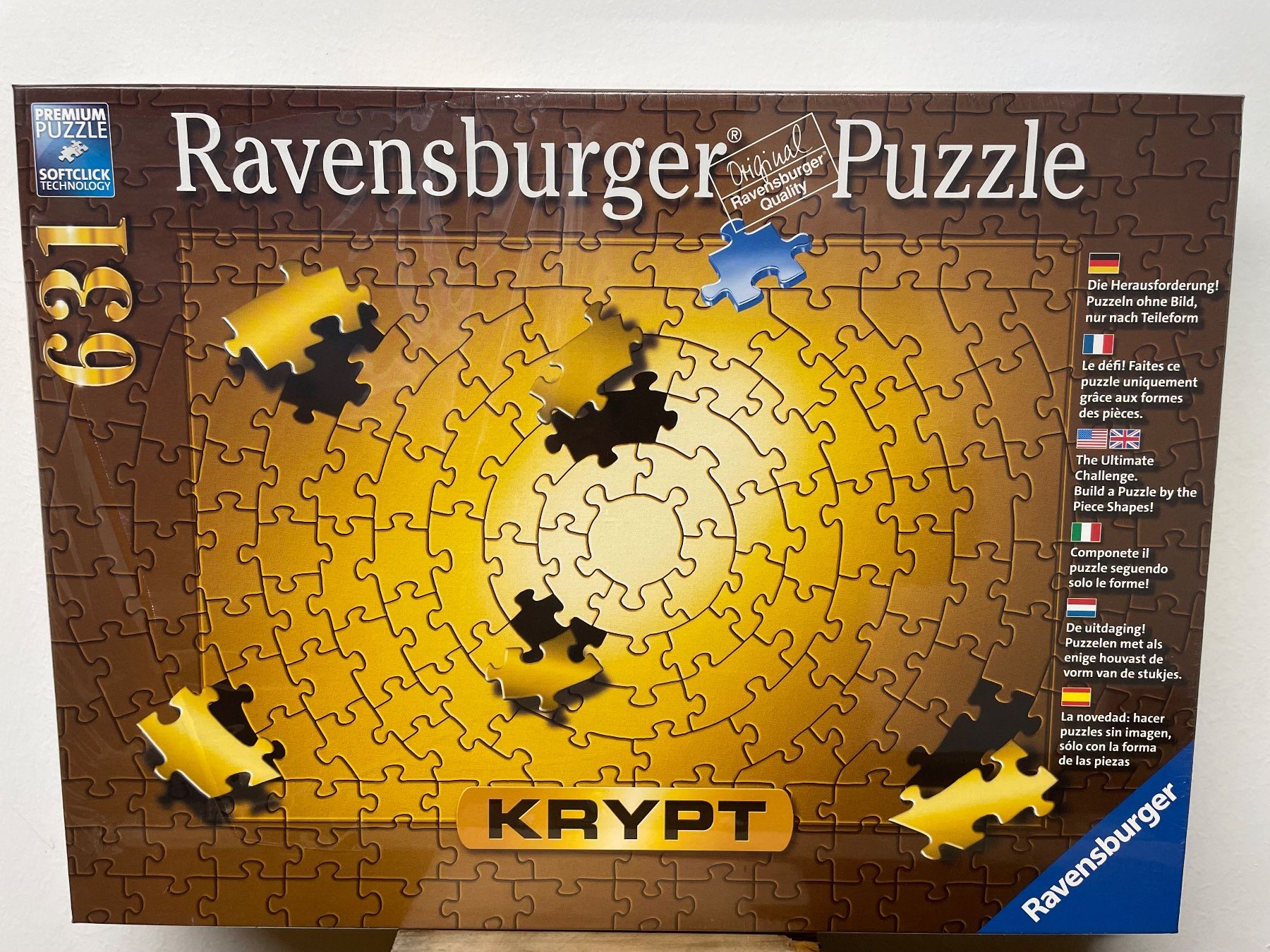 Ravensburger Puzzle: Puzzle Ravensburger 631 Teile/Krypt/Neu/OVP – Nuovo e nell'imballaggio originale da Volketswil venduto da rubin74