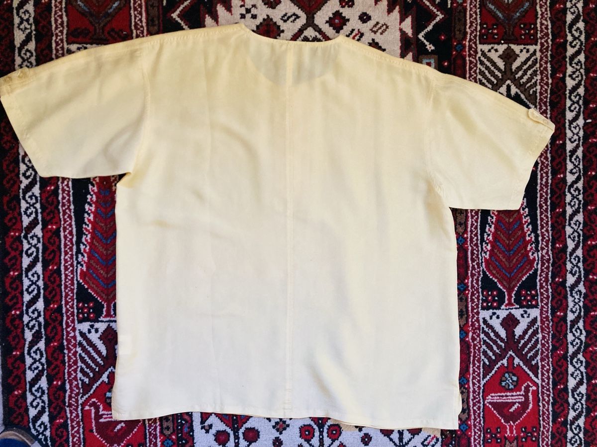 Camicette: Vintage: Bluse RASPBERRY COLLECTION 100% Seide hellgelb Gr.M – Usato da Stetten AG venduto da Hanya 4
