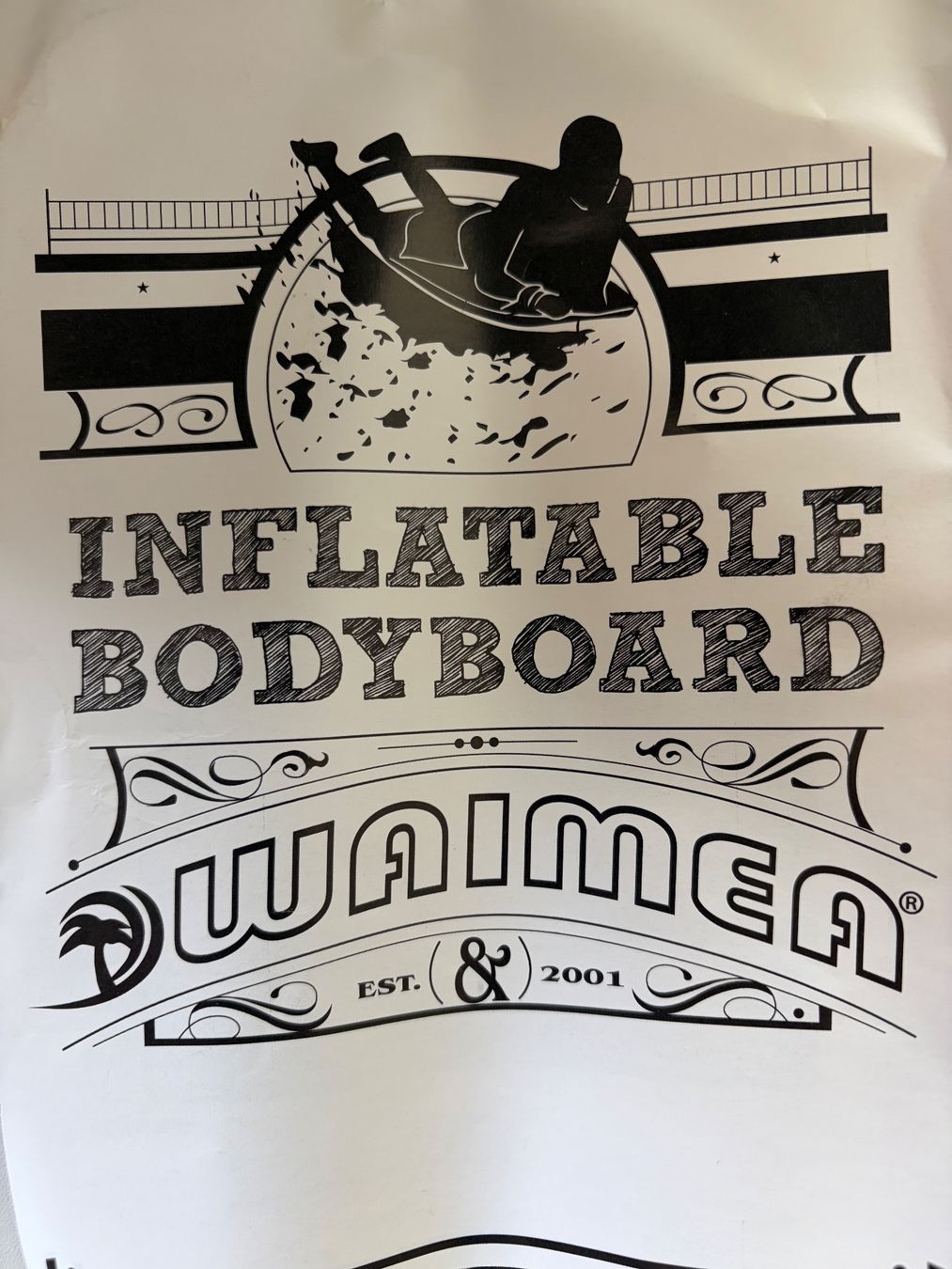 Tavole da surf e di nuoto: Bodyboard aufblasbar – Nuovo (secondo la descrizione) da Rombach venduto da Paulibilly 2