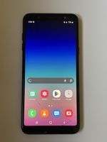 Smartphone Samsung Galaxy A6+ schwarz Display beschädigt