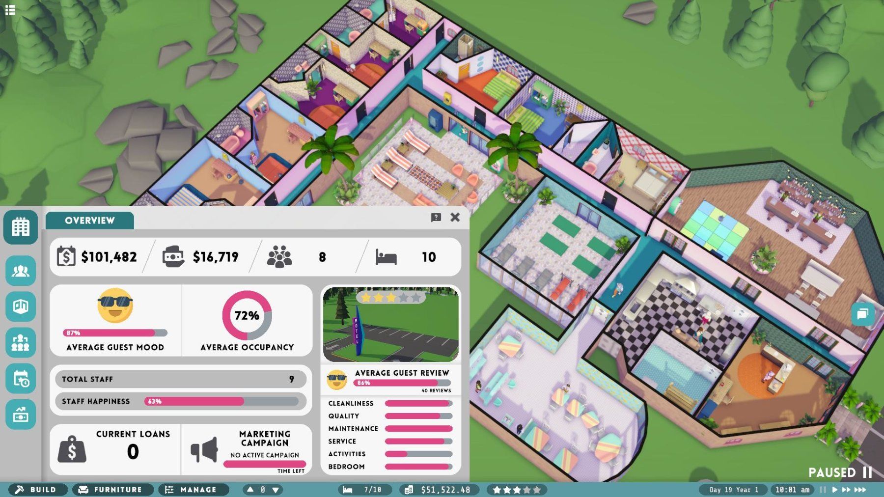 Spiele: Hotel Magnate (PC-MAC-Linux, 2021, Steam Key Download Code) – Neu (gemäss Beschreibung) aus Bad Säckingen von ms-spiele-keys 2