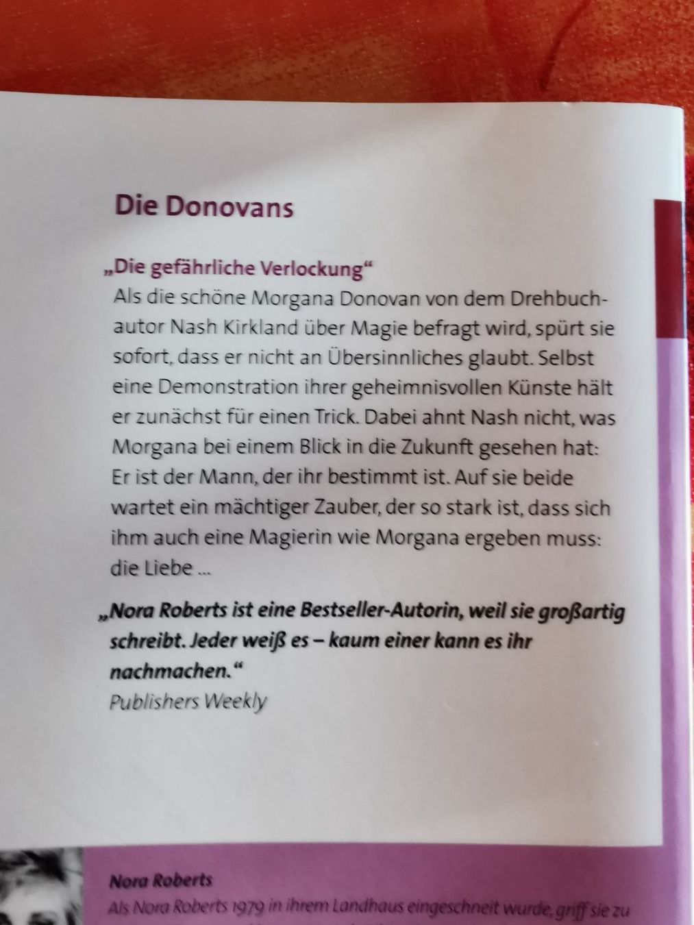 Libri: Nora Roberts, Die Donovans – Usato da Kölliken venduto da mar5742 1