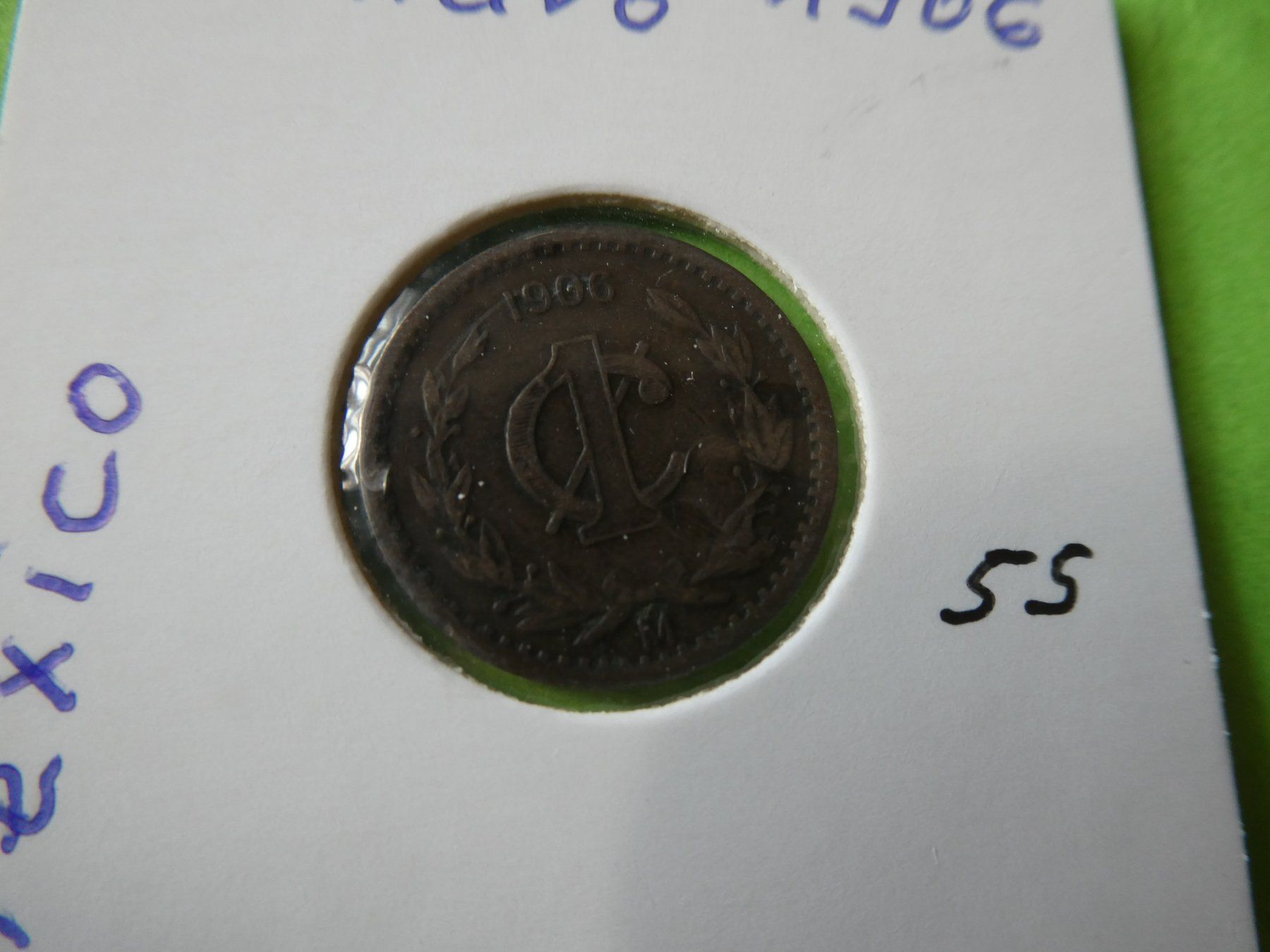 Tutti le monete: Mexiko 1906,  1 Centavo – Usato da Hinterforst venduto da Rohusri