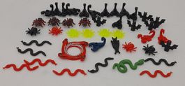 Lot 43 animaux / insectes LEGO  – araignées, serpents, etc.