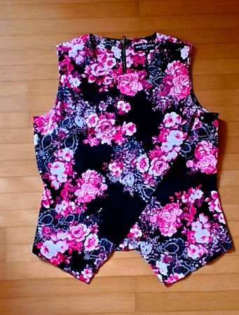 Sommertop Marc Angelo Blumenprint Grösse 10 neuwertig