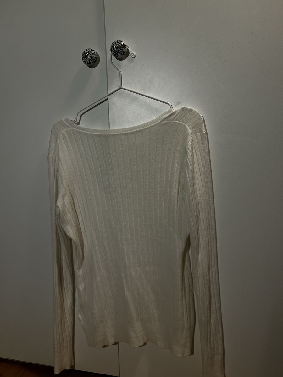 Maglioni & Felpe: Feinstrick Cardigan, Weiss – Usato da Uster venduto da alin13e 2
