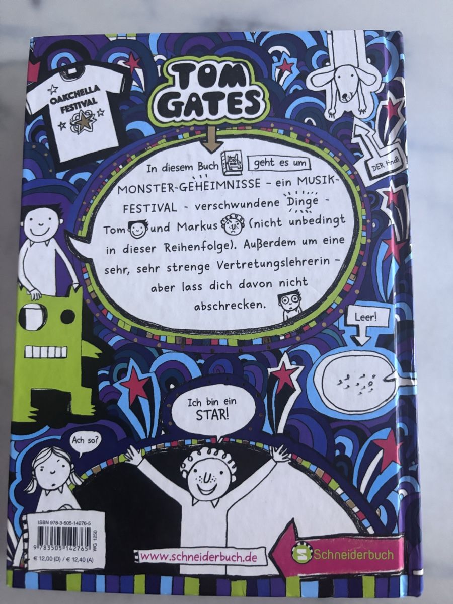 Bücher: Tom Gates – Gebraucht aus Winterthur von rs78 1
