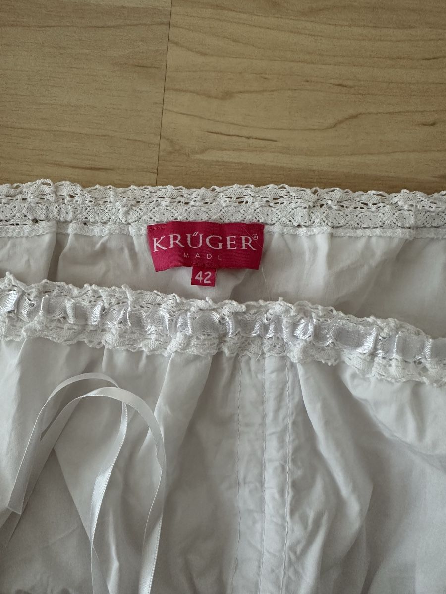 Krüger Blusen: Krüger Dirndlbluse / 42 / neu, ungetragen – Neu und originalverpackt aus Wabern von ange_la 1