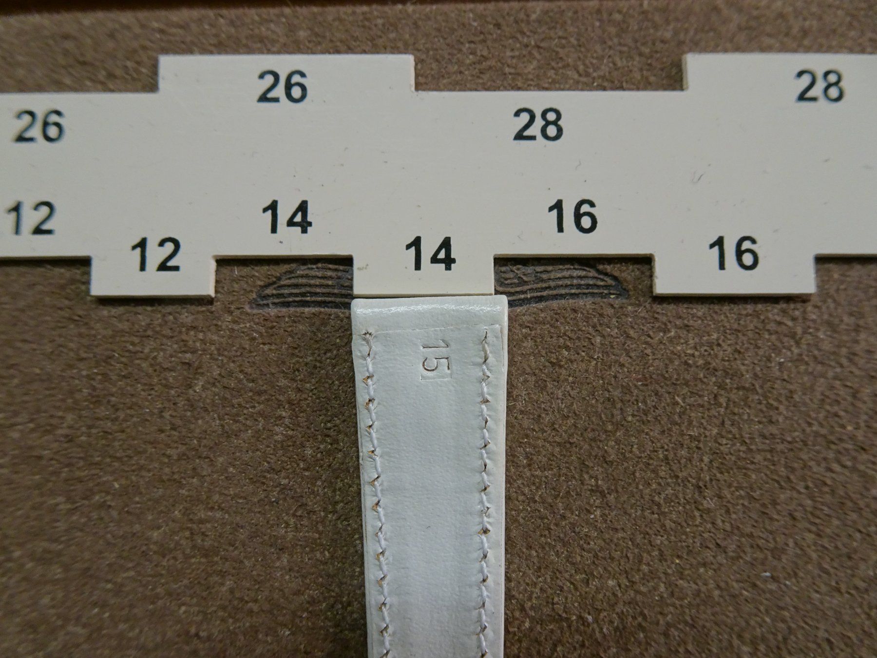 Bracciali & Braccialetti: Uhrenband weiss 15mm – Nuovo (secondo la descrizione) da Winterthur venduto da Sintoras01 3