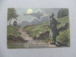 CH Humor Motiv Karte Miltär ca. 1925 J. Schönenberger Nr.125