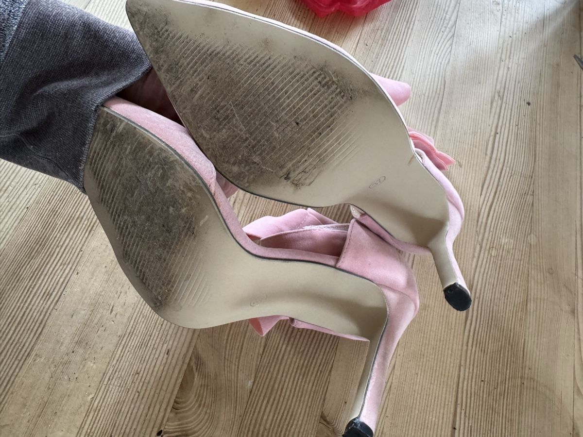 Scarpe da donna: Escarpins roses à noeud, taille 37 – Usato da Veyrier venduto da kimedovapa 2