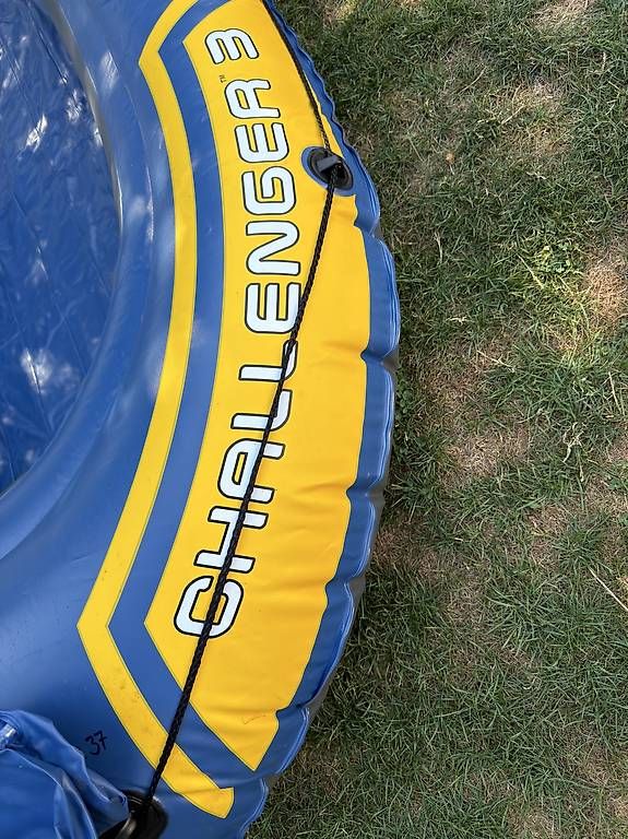 Boote: Intex Challenger 3 Schlauchboot – Gebraucht aus Niederbipp von Stern10304 1