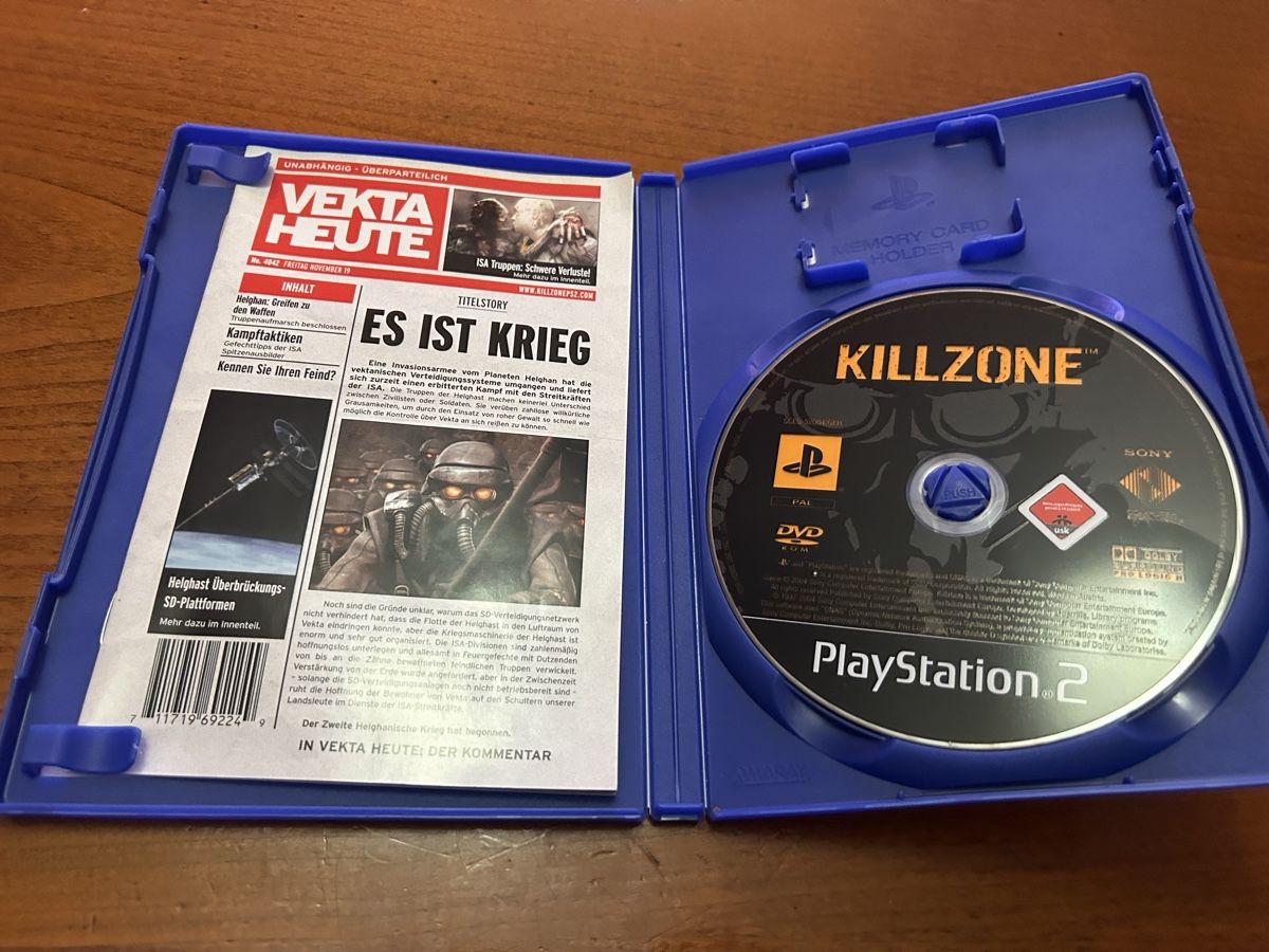 Giochi: Killzone Playstation 2 Spiel guter Zustand – Usato da Obergösgen venduto da mad_56fp 2