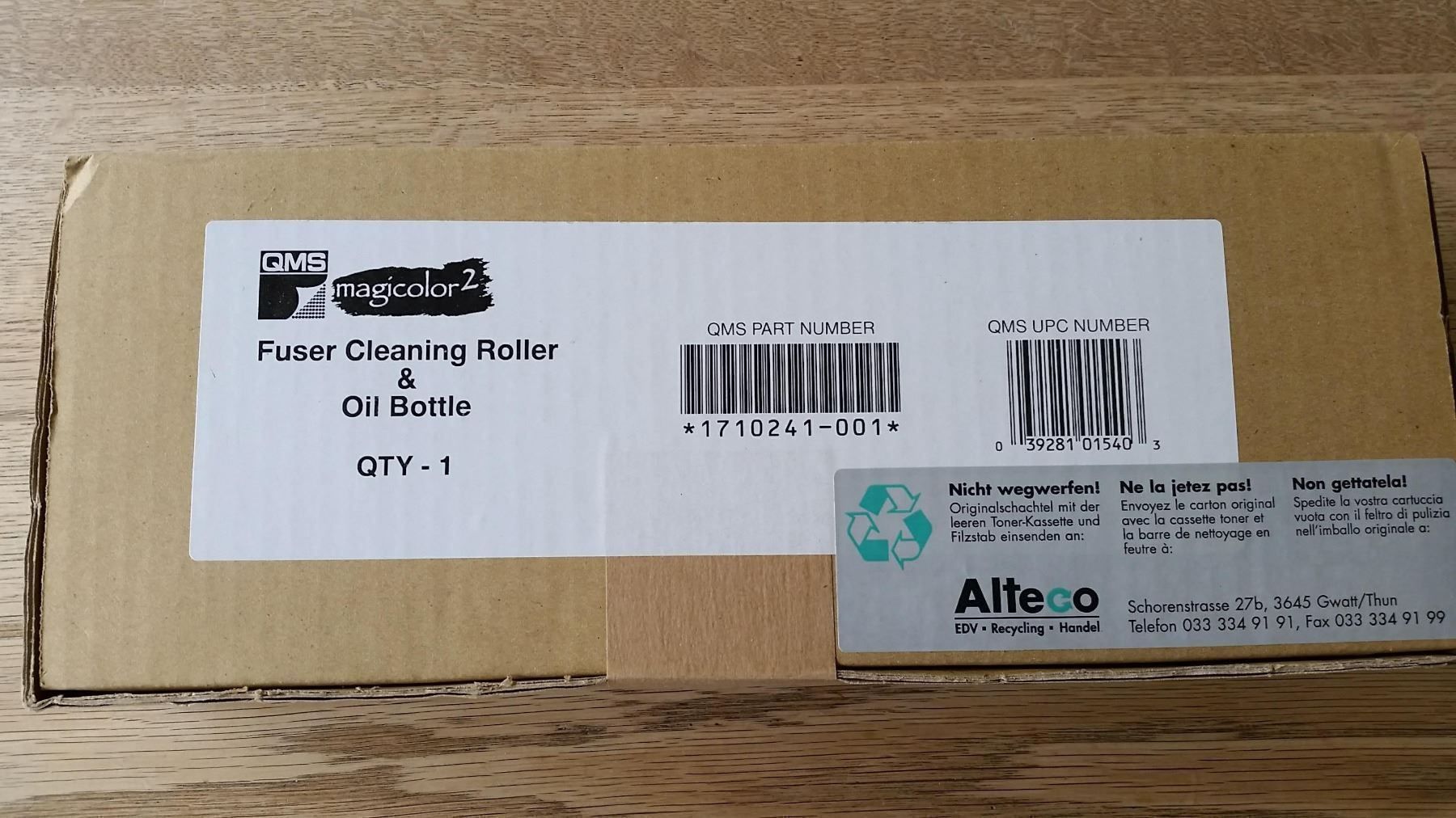 Konica Druckerpatronen & Toner: Magicolor 2/2+ Original Fixierölroller – Neu und originalverpackt aus Detligen von sonne078