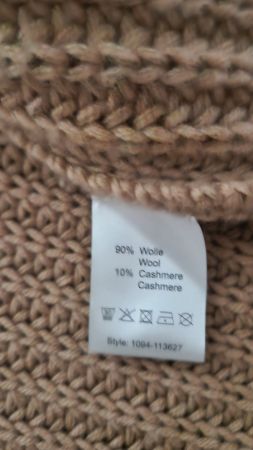 Strickjacke Wolle Cashmere kuschelig Gr. M