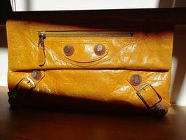 Balenciaga Envelope Leder Clutch