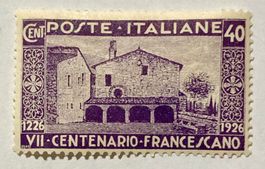 Briefmarken aus Italien Heiliger Franziskus Ungestempelt 