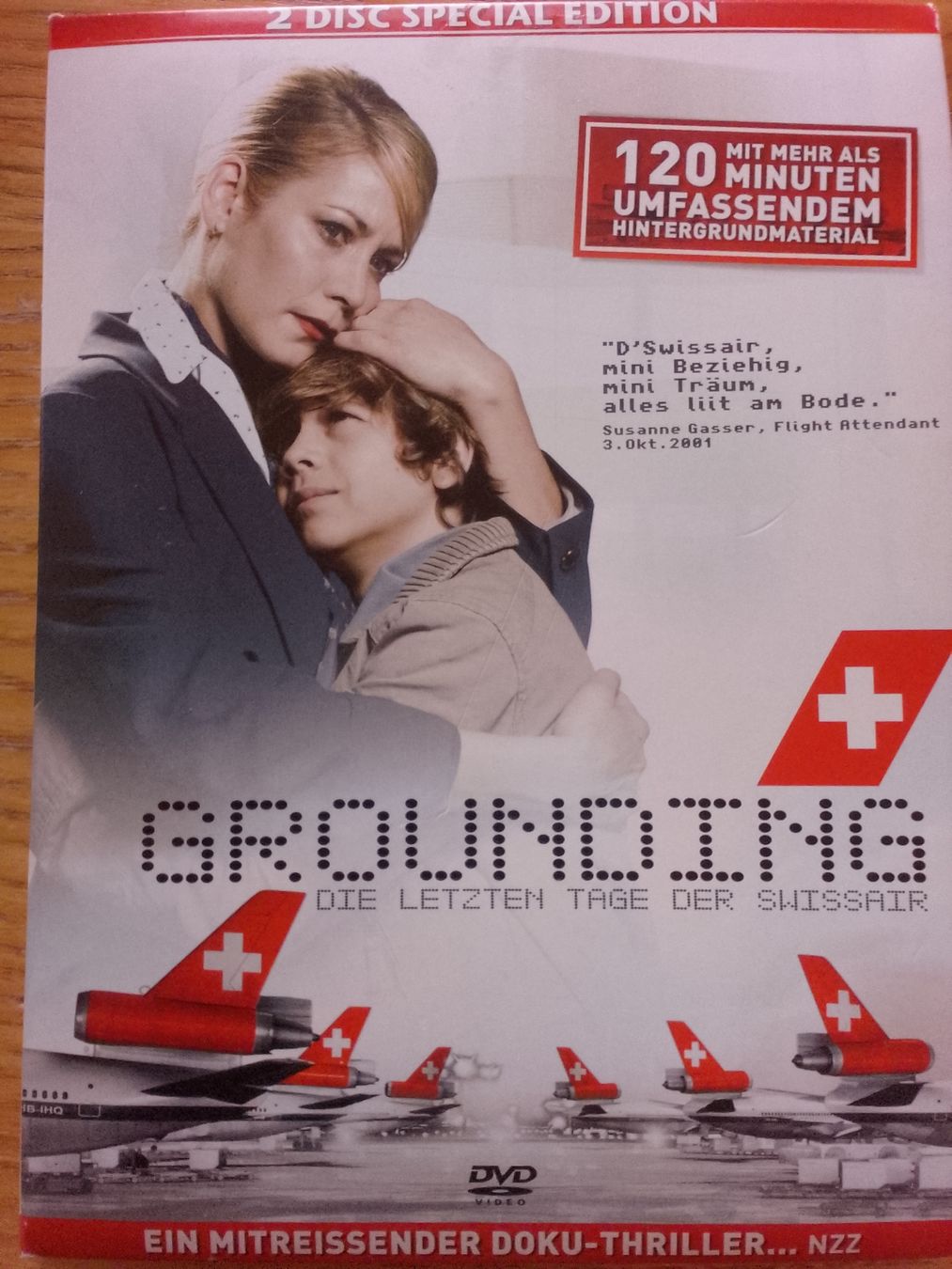 Alle DVDs: DVD Grounding Die letzten Tage der Swissair 2 Disc – Gebraucht aus Nods von Tiberias