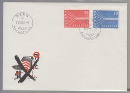 Timbre Europa 332 - 333 FDC Allemand 110.--