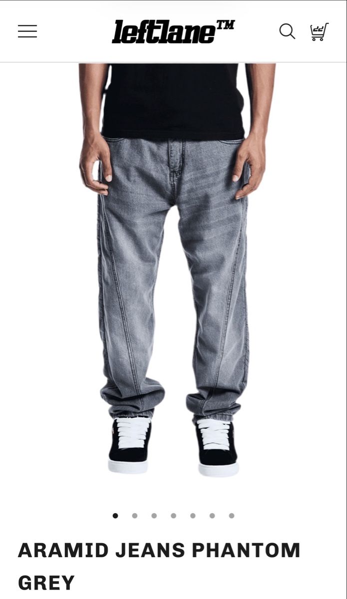 Jeans: Leftlane Aramid Jeans Phantom Grey – Nuovo e nell'imballaggio originale da Zug venduto da Georg2062