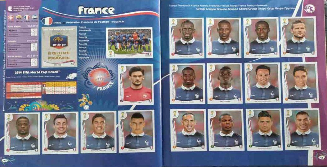 Panini Album: Album panini Brésil 2014 – Usato da Signy venduto da oli_sn9g 2