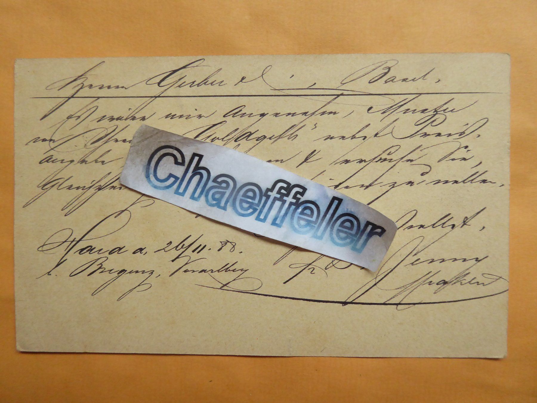 Tous les timbres: Korrespondenz-Karte - Österreich 1888 – D'occasion à Zürich par Chaeffeler 1