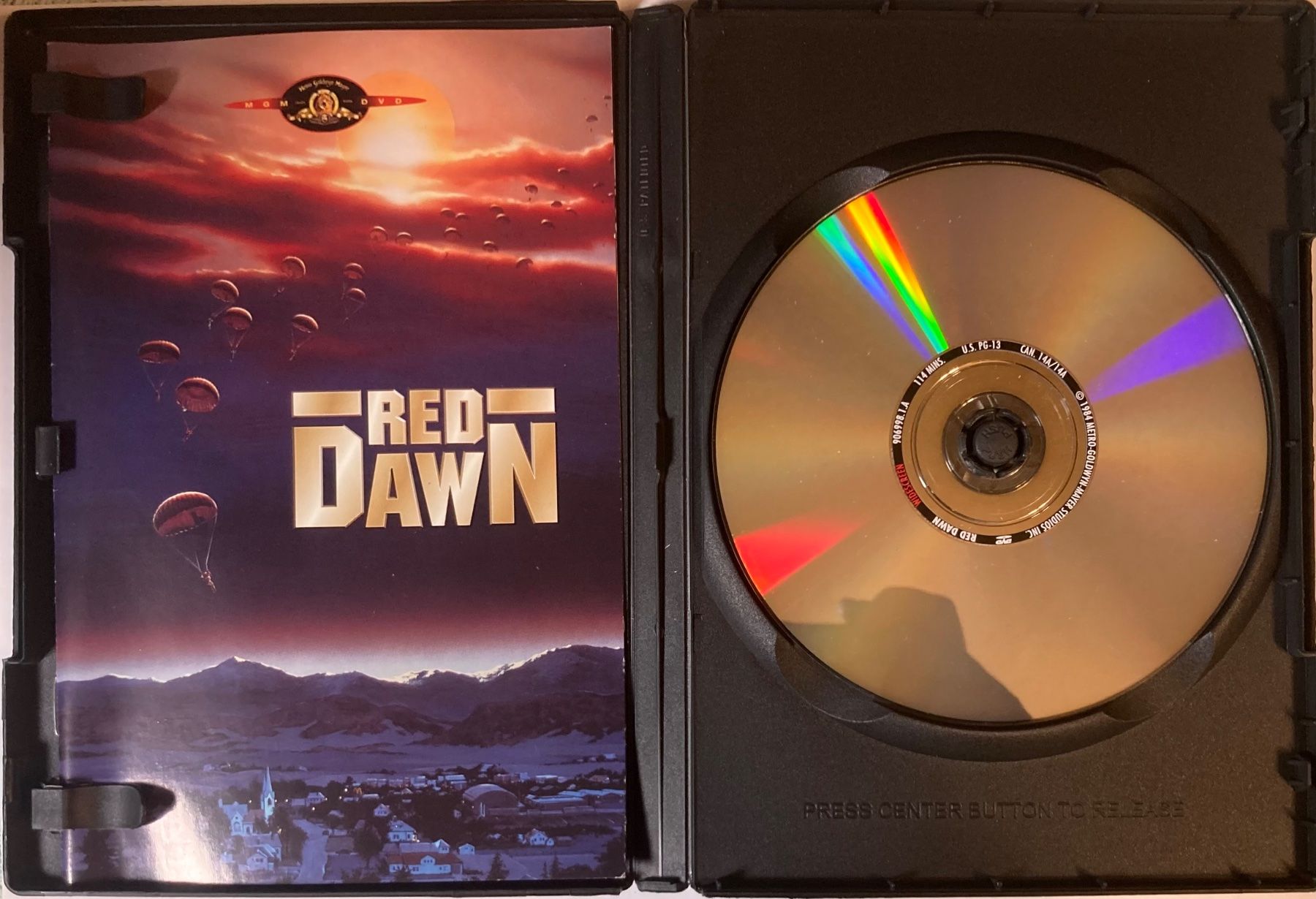 Tutti i DVDs: PATRICK SWAYZE - RED DAWN – Usato da Poliez-Pittet venduto da Newtown-Records 2