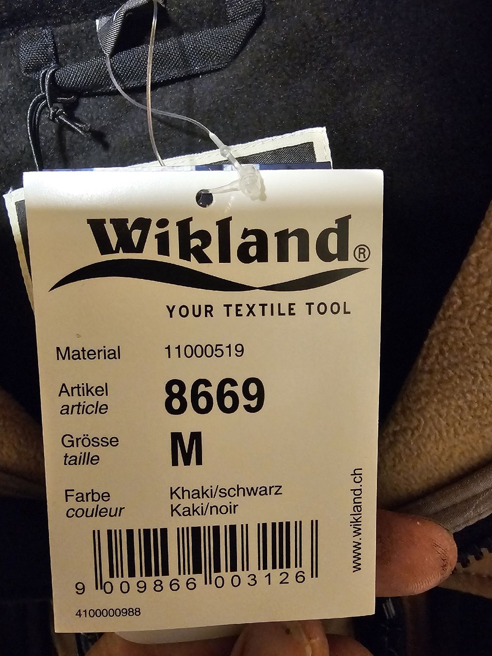 Wikland Giacche: Wikland Winter Softshell Jacke, Khaki/Schwarz, Grösse M – Nuovo e nell'imballaggio originale da Hinterforst venduto da Hardi1987 2