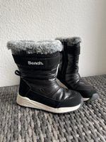 Neue Winterstiefel Bench schwarz mit Kunstfell Grösse 30