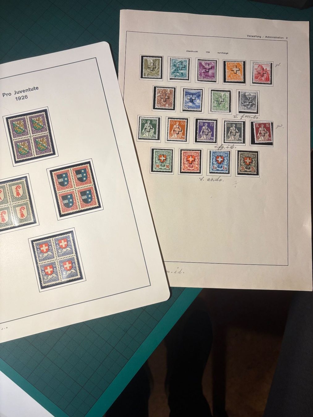 Alle Briefmarken: BM Jede Menge...ab Uralt.. – Gebraucht aus Utzenstorf von Rose0303 8