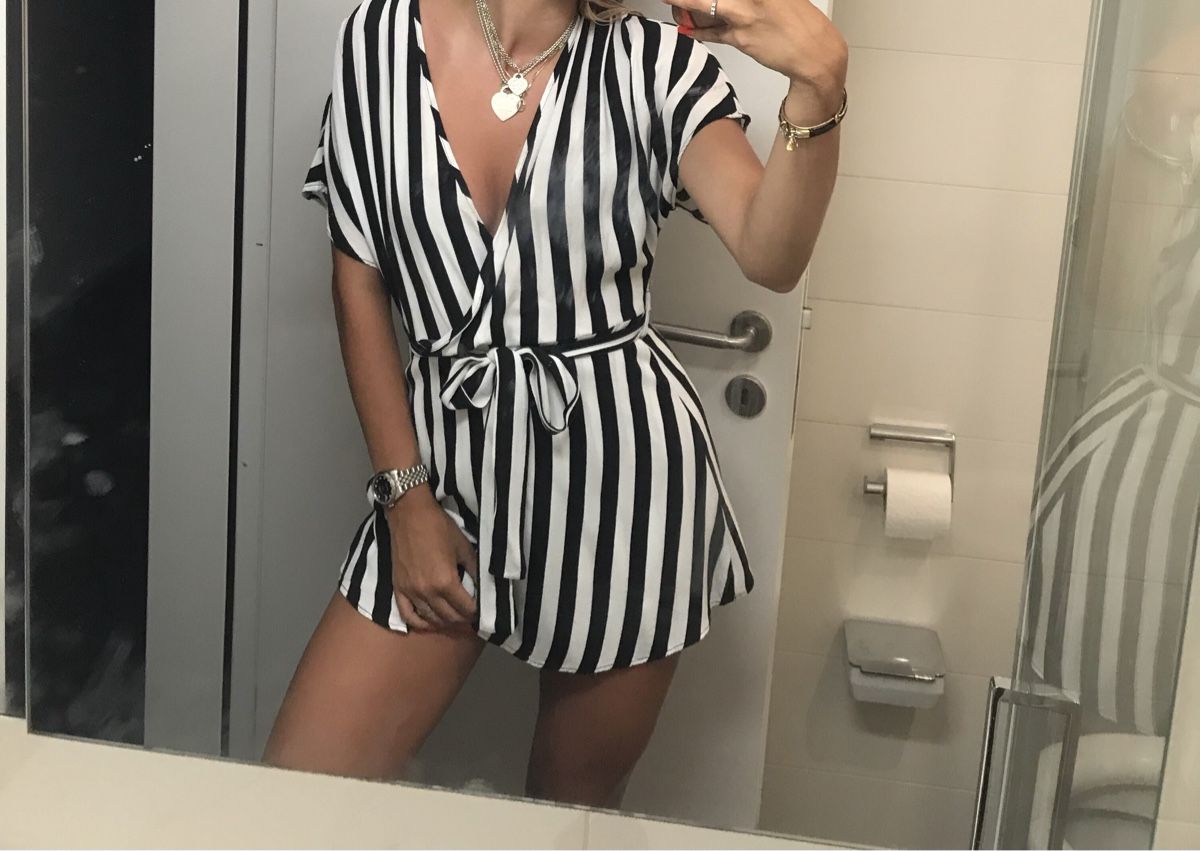 Tute: Gestreifter Jumpsuit – Nuovo (secondo la descrizione) da Zürich venduto da forestF4iry
