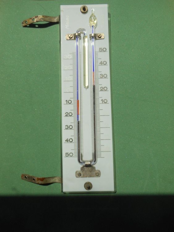 Thermomètre minima maxima : Thermomètre