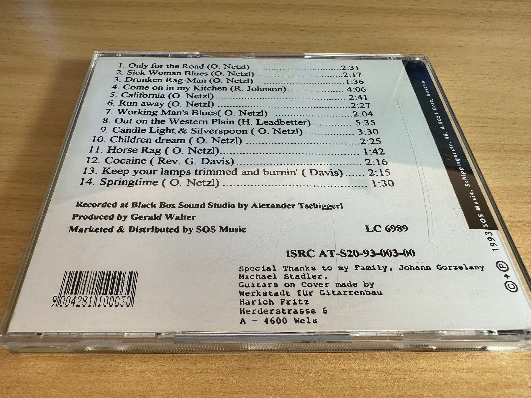 CDs: Red Baron - Only For The Road – Gebraucht aus Rikon im Tösstal von Alpenmutz 1
