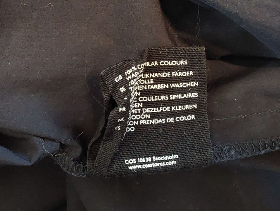 Cos Vestiti: Kleid COS 36 dunkelblau Baumwolle – Usato da Köniz venduto da scopello12 5