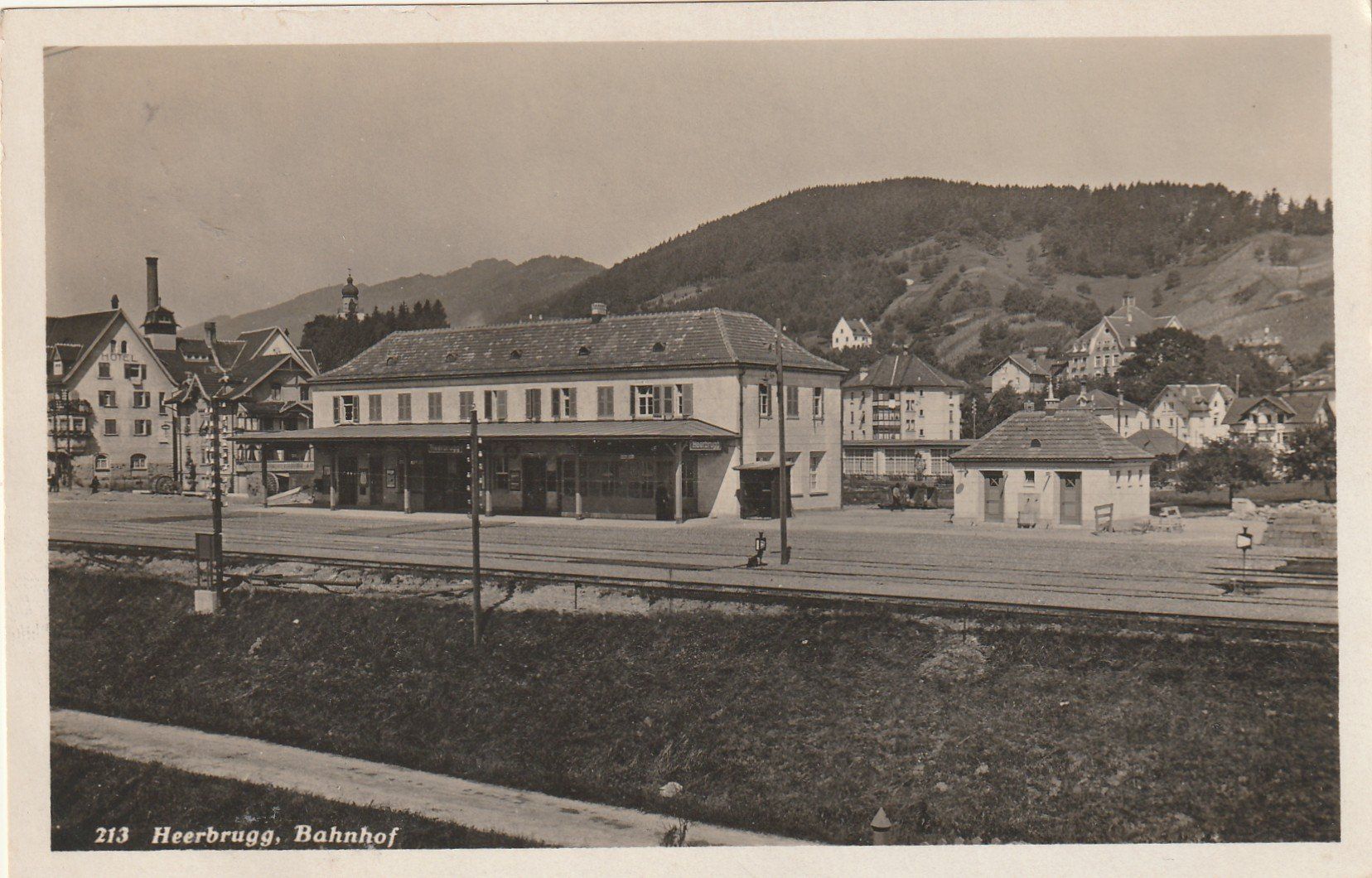 Ansichtskarten: Heerbrugg Bahnhof – Gebraucht aus Rorschacherberg von fratovi2