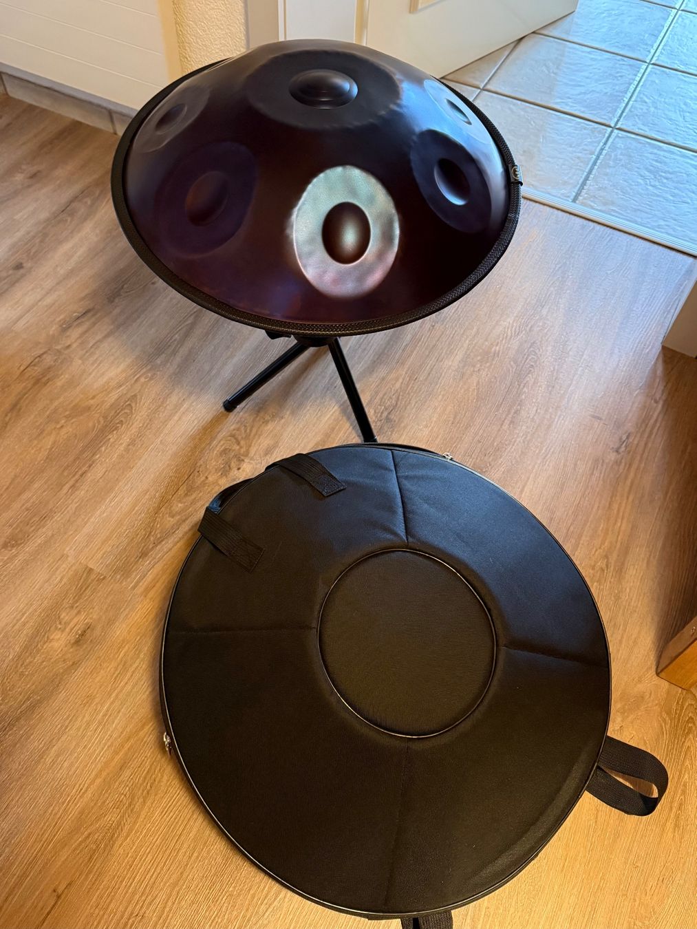 Musikinstrumente: Handpan mit Tasche – Gebraucht aus Mollis von Surfmaus1 1