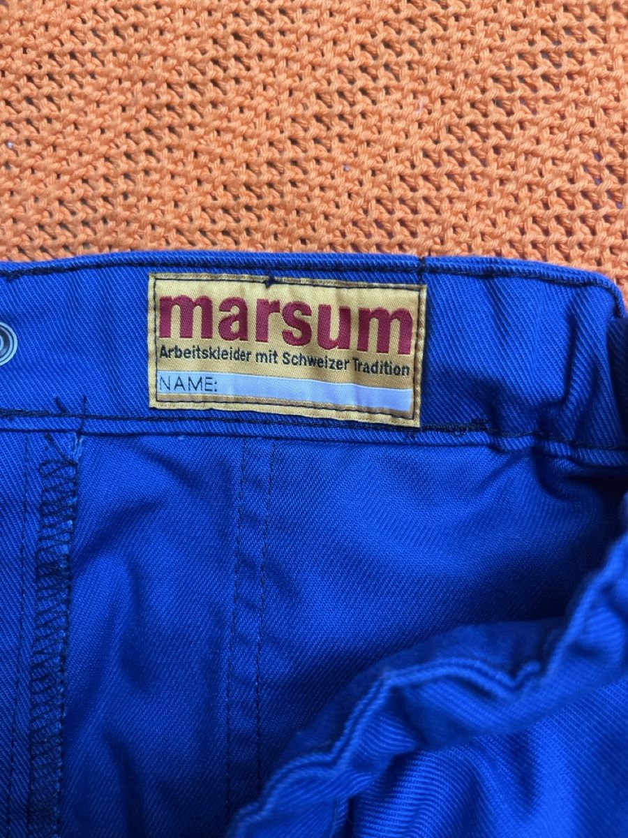 Hosen: Marsum Blaue Kinder Arbeits- Cargohose Gr. 104 – Gebraucht aus Kaisten von saleforfun 3