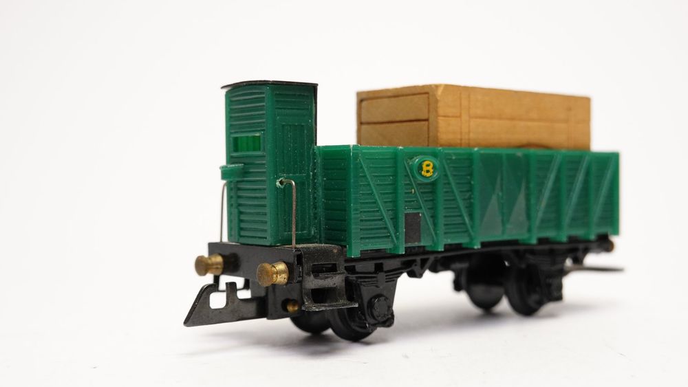 e6 Wesa 261 SNCB Hochbordwagen mit BrHa und OVO-Kiste | Kaufen auf Ricardo